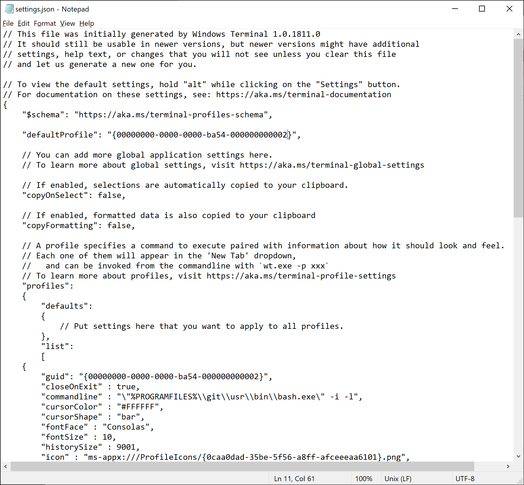Terminal Setup 6