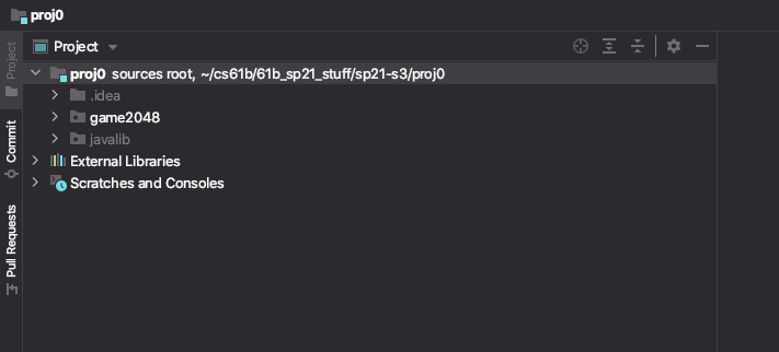 Listed folders